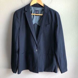 Gap Perfect Blazer in True Indigo 6.